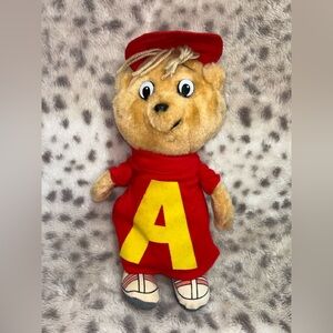 VINTAGE 1983 ALVIN & THE CHIPMUNKS 11” PLUSH